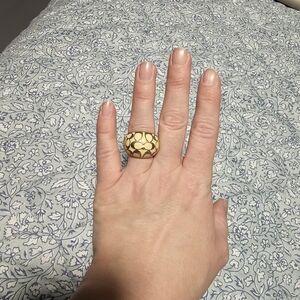 Coach Statement Ring
